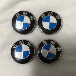 Authentic BMW “wheel caps”